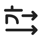 Text Direction Rotate 270 Ac SVG Icon